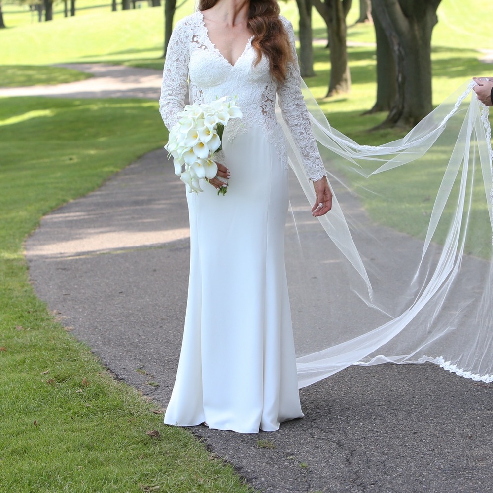 Hollywood glam Wedding gown